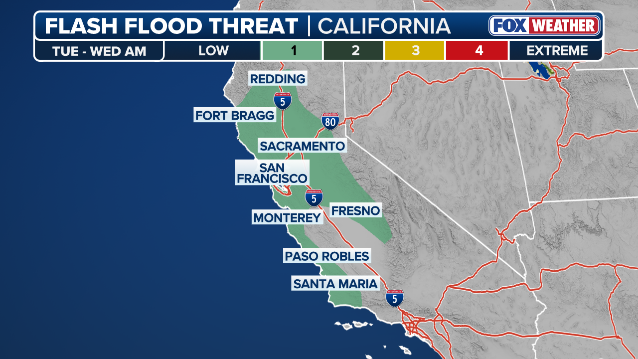California Atmospheric River Map Tracker Latest Data On Power Outages TUE West Flash Flood Outlook 